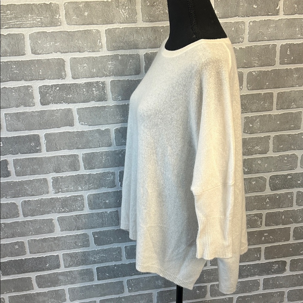 Allude 100% Cashmere Oversized Cream Sweater Size S Luxury Minimalist Luxury - Picture 6 of 14